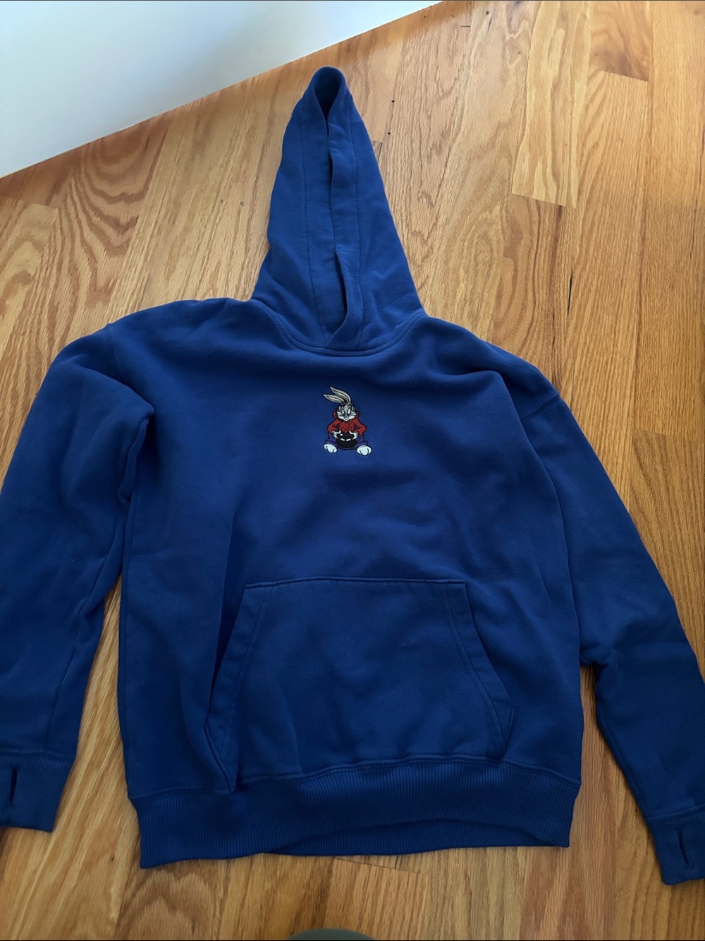 A&F boys bugs bunny brilliant blue hoodie